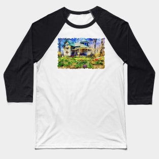 Kew Gardens Cottage 2 Baseball T-Shirt